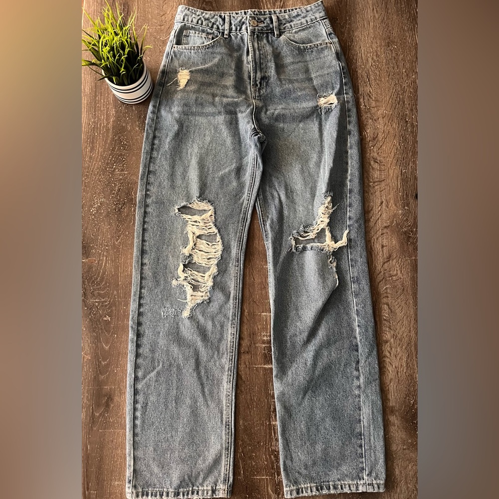 Ripped Blue jeans